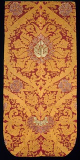 Chasuble (Back Only), Italy, 16th century. Creator: Unknown.
