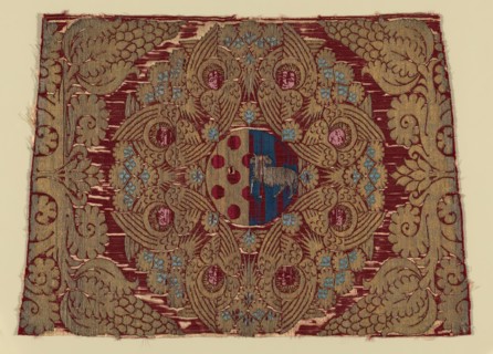 Fragment (From a Vestment), Florence, 15th century. Creator: Unknown.