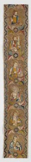 Band from an Orphrey, Florence, 1360s. Creator: Unknown.