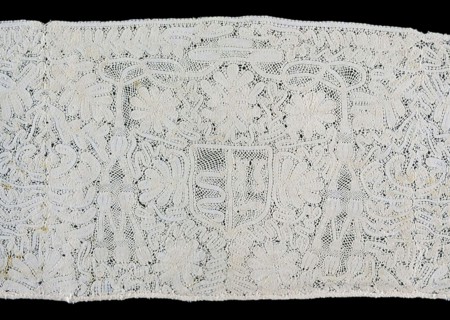 Insertion with Cardinal's Coat-of-Arms, Italy, 1675/1725. Creator: Unknown.