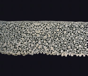 Flounce, Italy, 1675/1700. Creator: Unknown.