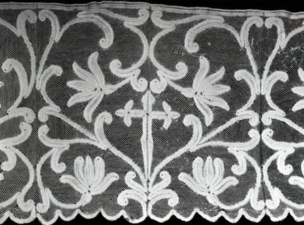 Flounce (From an Alb), Italy, 1725/75. Creator: Unknown.