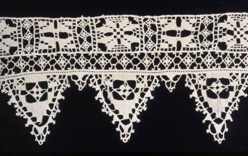 Border, Northern Italy, Probably 19th century (copy of early 17th century pattern). Creator: Unknown.
