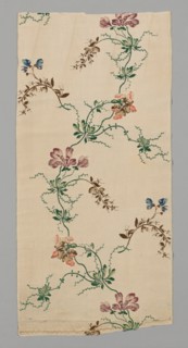 Panel from a Skirt, England, 1741/42. Creator: Unknown.