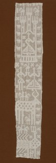Part of a Valance, Italy, Probably 1650/1700. Creator: Unknown.