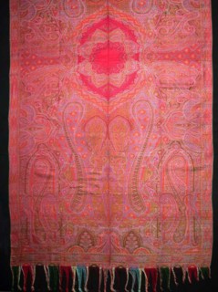 Shawl, Norwich, 1860s. Creator: Clabburn, Sons and Crisp.