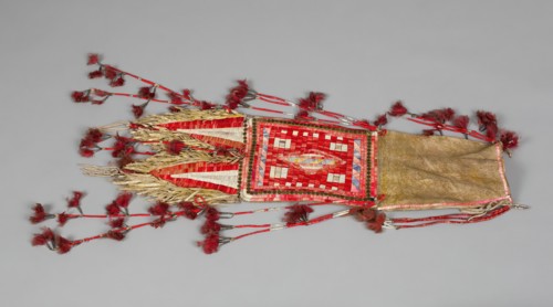 Tobacco Bag, 1860/1890. Creator: Unknown.