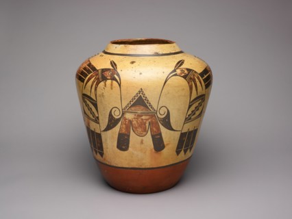 Polychrome Jar, c. 1920. Creator: Unknown.