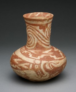 Bottle with Underwater Serpents, A.D. 1300/1500. Creator: Unknown.