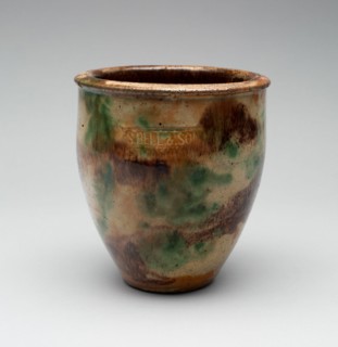 Flower Pot, 1882/1908. Creator: S. Bell & Son.