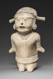 Figure of a Woman in Ceremonial Dress, A.D. 700/900. Creator: Unknown.