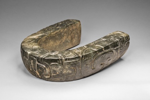 Ceremonial Ballgame Yoke, A.D. 700/800. Creator: Unknown.