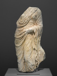 Fragment of a Grave Monument, 4th-3rd century BCE. Creator: Unknown.