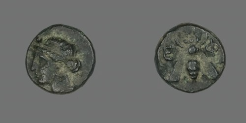 Coin Depicting the Goddess Artemis, 258-202 BCE. Creator: Unknown.