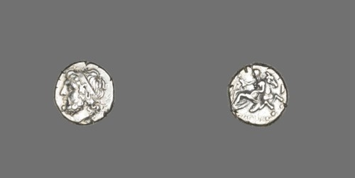 Hemidrachm (Coin) Depicting Poseidon, 3rd century BCE. Creator: Unknown.