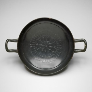Stemless Kylix (Drinking Cup), about 460-450 BCE. Creator: Unknown.
