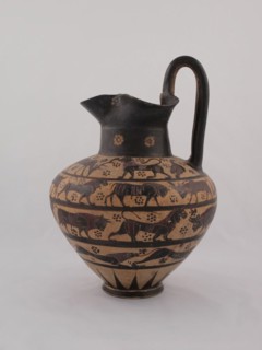 Oinochoe (Pitcher), 640-625 BCE. Creator: Unknown.