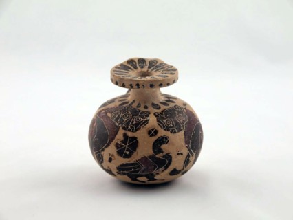 Aryballos (Cointainer for Oil), 625-600 BCE. Creator: Unknown.