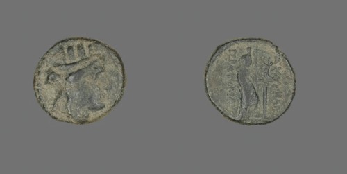 Coin Depicting the Goddess Kybele, 2nd century BCE. Creator: Unknown.