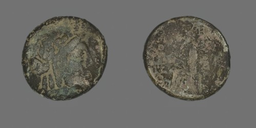 Coin Depicting the God Apollo, 2nd century BCE. Creator: Unknown.
