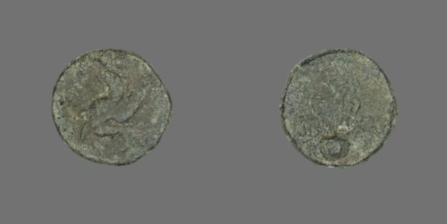 Coin Depicting a Griffin, 4th-1st century BCE. Creator: Unknown.