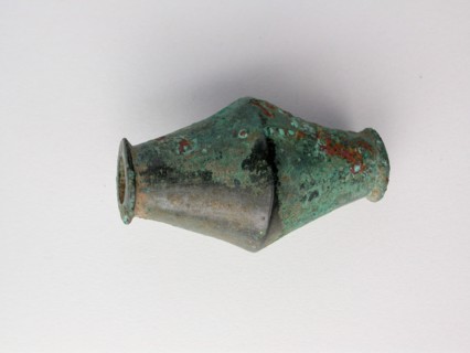 Biconical Bead, Geometric Period (800-600 BCE). Creator: Unknown.