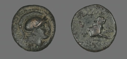 Coin Depicting the God Ares, 306-281 BCE. Creator: Unknown.