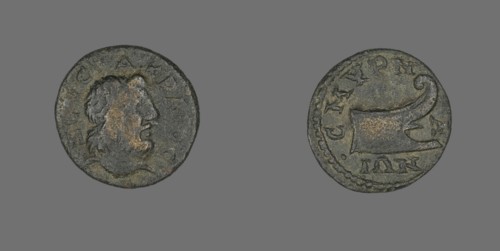 Coin Depicting the God Zeus Akraios, 138-192. Creator: Unknown.