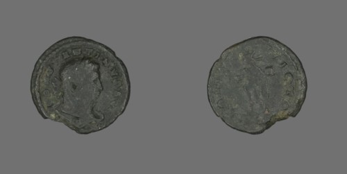Coin Portraying Emperor Constantine I, 310-311 AD. Creator: Unknown.