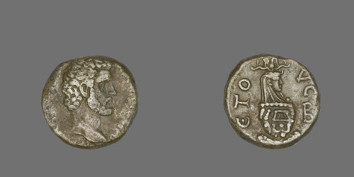 Coin Portraying Emperor Antoninus Pius, 138-139. Creator: Unknown.