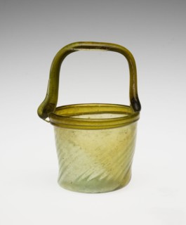 Jar with Basket Handle, 3rd-4th century. Creator: Unknown.
