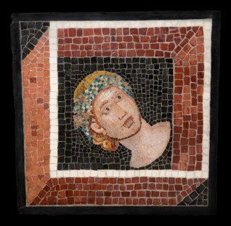 Mosaic Floor Panel Depicting a Personification of a Season, 2nd century. Creator: Unknown.