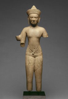 God Vishnu, Angkor period, 11th century. Creator: Unknown.