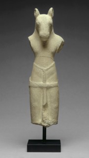 Horse-Headed Incarnation of God Vishnu (Hayagriva), Pre-Angkor period, 7th/8th century. Creator: Unknown.