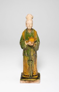 Attendant Holding a Teapot, Ming dynasty (1368-1644). Creator: Unknown.