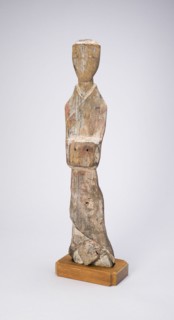 Standing Attendant (Tomb Figurine), Eastern Zhou dynasty, Warring States period, 4th/3rd cent. B.C. Creator: Unknown.