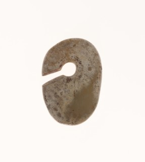 Slit Oval Ring (jue), Neolithic period, 5th/4th millennium B.C. Creator: Unknown.