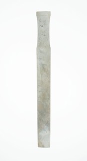 Handle-Shaped Jade, Shang or Western Zhou period, 2nd/early 1st millennium B.C. Creator: Unknown.