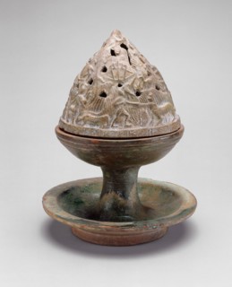Mountain-Shaped Incense Burner (Boshan Xianglu), Western Han dynasty (206 B.C.-A.D. 9). Creator: Unknown.