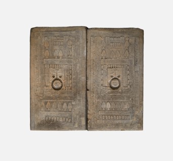Pair of Tomb Chamber Doors, Western Han dynasty (206 B.C.-A.D. 9), 1st century B.C. Creator: Unknown.