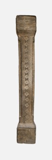Pillar from Tomb Chamber, Western Han dynasty (206 B.C.-A.D. 9); 1st century B.C. Creator: Unknown.