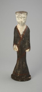 Female Attendant (Tomb Figurine), Western Han dynasty (206 B.C.-A.D. 9), c. 2nd century B.C. Creator: Unknown.