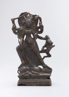 Goddess Durga Slaying the Buffalo Demon, 9th century. Creator: Unknown.