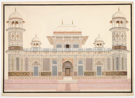 I'timad-ud-Daula's Tomb at Agra, c. 1820. Creator: Unknown.