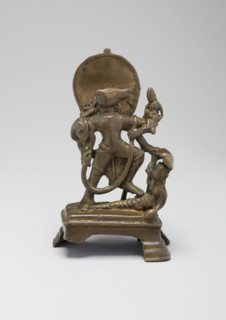 Boar Incarnation of God Vishnu Lifting Earth Goddess (Bhuvaraha), 11th century. Creator: Unknown.