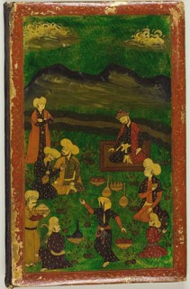 Illuminated Bookbinding of the Gulistan of Sa'di, 17th century. Creator: Unknown.