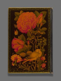 Book with lacquer covers, 18th or 19th century. Creator: Unknown.