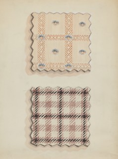 Vest Material, c. 1936. Creator: Robert Stewart.