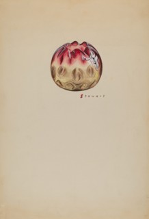 Vase, c. 1937. Creator: Robert Stewart.