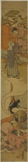Courtesan Dreaming of Eloping, c. 1775. Creator: Isoda Koryusai.